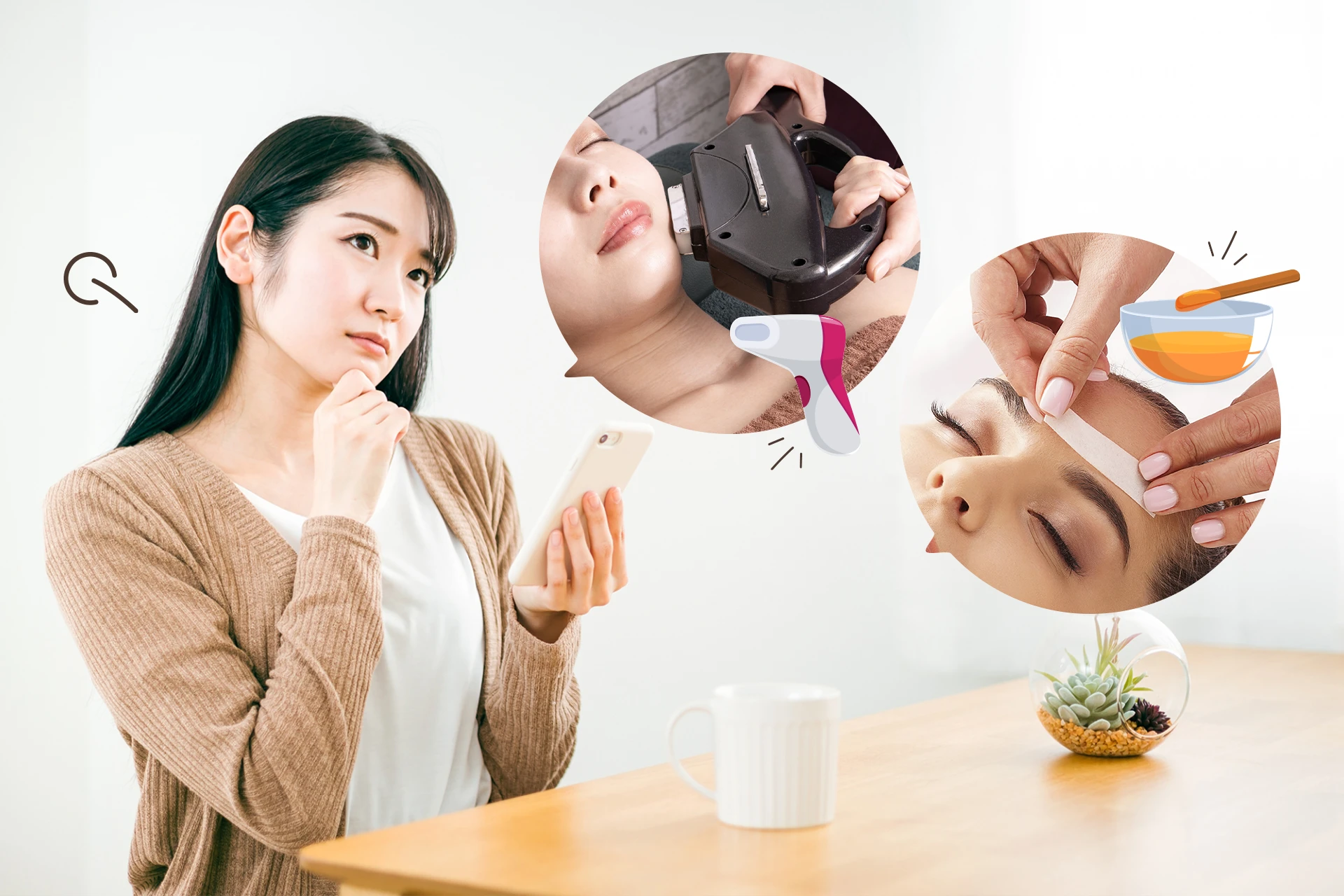 【比較】医療脱毛とワックス脱毛、産毛への効果はどっちがいい？